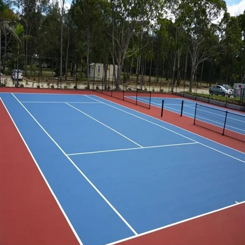 floore hard court tennis